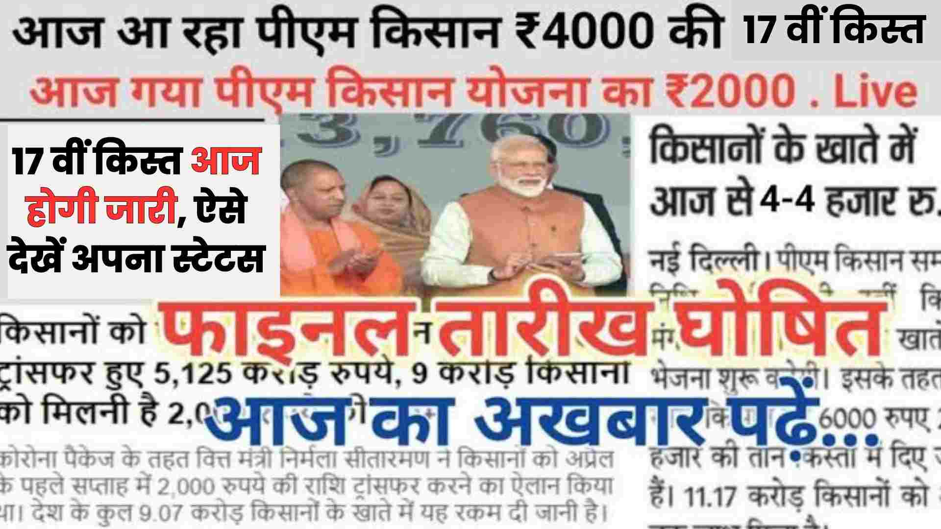 PM Kisan Payment Date
