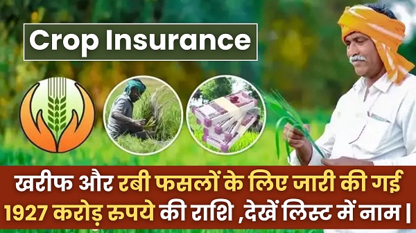 List Crop Insurance