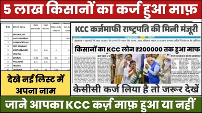 KCC Loan Mafi List 2025